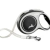 Laisse Flexi new comfort sangle L: 8m noir - TRIXIE