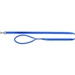 Laisse Premium M–L: 1m/20mm bleu royal - TRIXIE