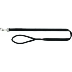 Laisse Premium XS–S: 1.20m/15mm noir - TRIXIE