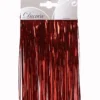 Lametta brillant 50x40cm rouge - DECORIS