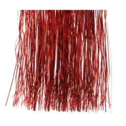 Lametta brillant 50x40cm rouge - DECORIS