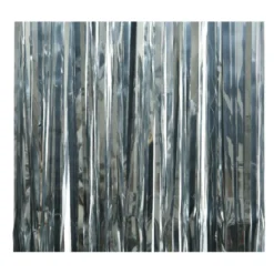 Lametta brillant 90x2m argent - DECORIS