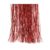 Lametta vinyle ciselé 50x40cm rouge/laser - DECORIS