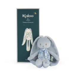 Lapinoo - pantin lapin bleu - petit - KALOO