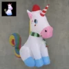 Licorne gonflable LED 58x102-H120 blanc - EDELMAN