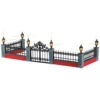LIGHTED WROUGHT IRON FENCE SET OF 5 - LEMAX