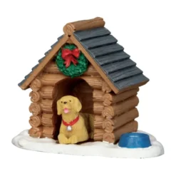 LOG CABIN DOG HOUSE - LEMAX