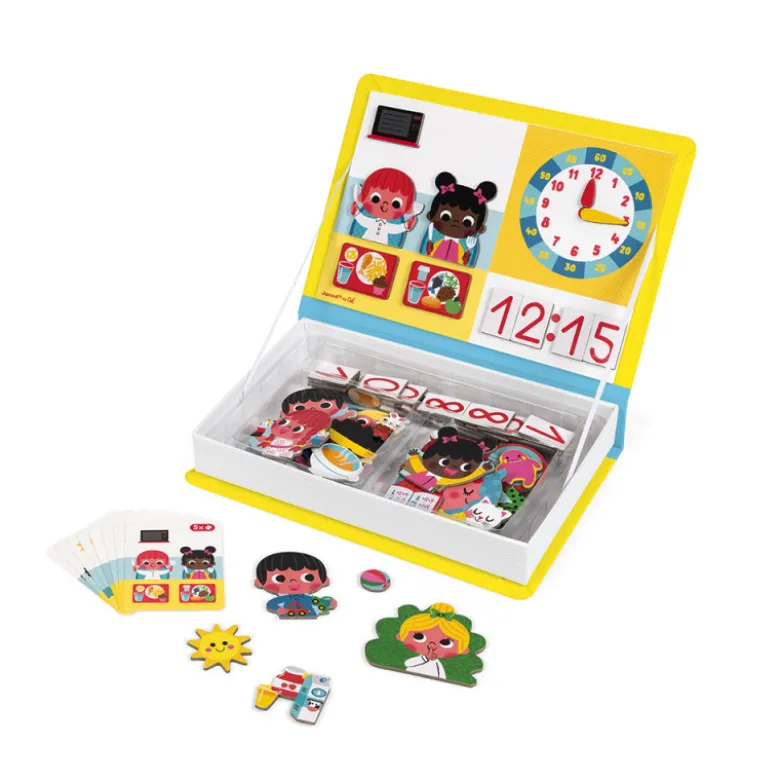 Magneti'book j'apprends l'heure - JANOD