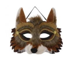 Masque renard 7.5x25.5-H25.5 marron - EDELMAN