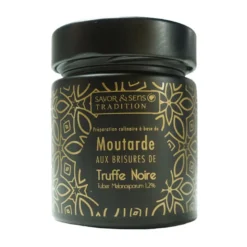 Moutarde aux brisures de truffe noire 130g - SAVOR ET SENS