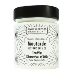 Moutarde pot blanc 130g - SAVOR ET SENS