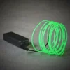 Neon light cordon LED pile 275cm vert - EDELMAN