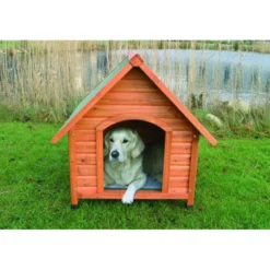 Niche natura pour chiens avec pignon L: 96x105x1 - TRIXIE