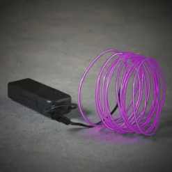 Néon light cordon LED pile 275cm violet - EDELMAN
