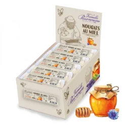 Nougat blanc au miel barre 100g - FINABEIL