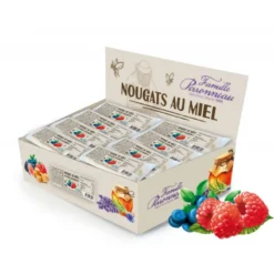 Nougat myrtille framboise au miel 30g - FINABEIL