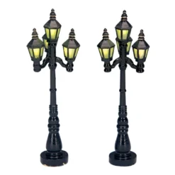OLD ENGLISH STREET LAMP SET OF 2 - LEMAX