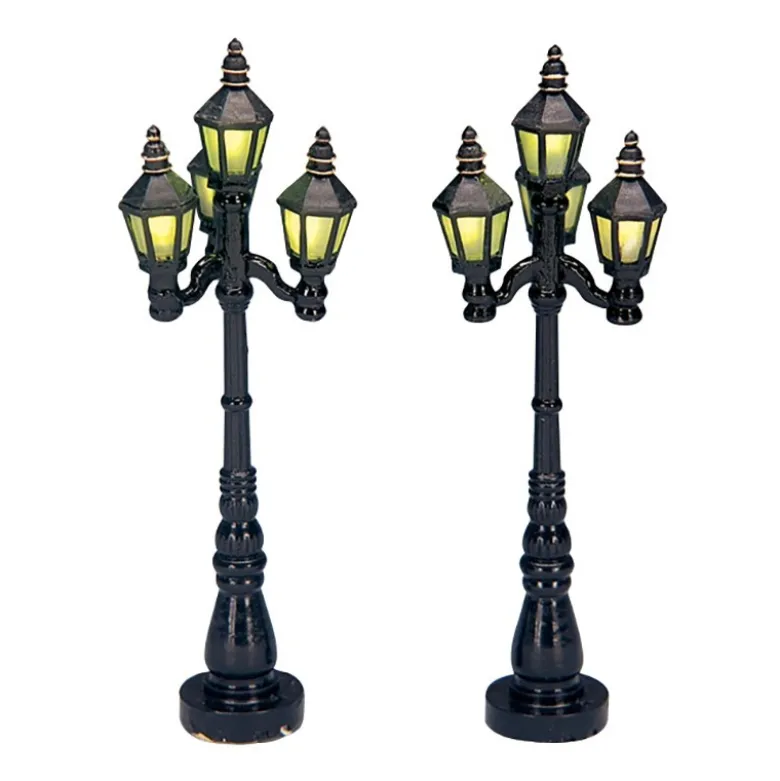 OLD ENGLISH STREET LAMP SET OF 2 - LEMAX
