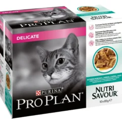 Pack chats-delicate poisson sauce 10x85g - PURINA