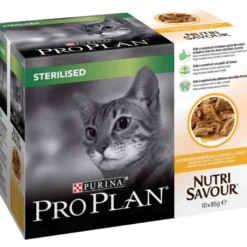 Pack chats-sterilised poulet sauce 10x85g - PURINA
