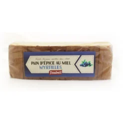 Pain d’épice tranché myrtilles 300g - FINABEIL