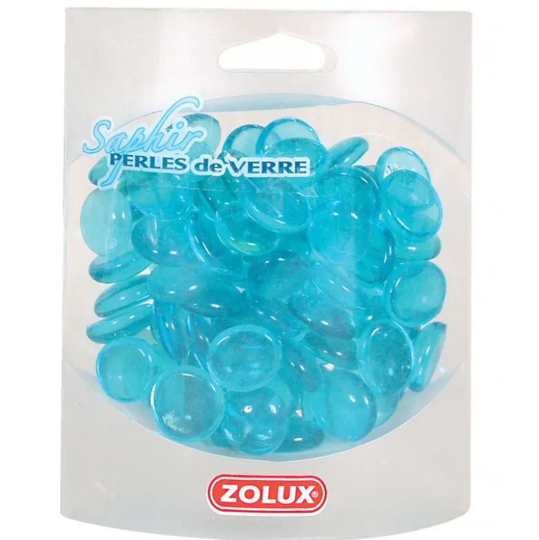 Perles de verre saphir 410 g - ZOLUX