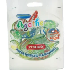 Perle verre plate agathe gm - ZOLUX