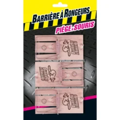 Pièges à souris - 3 pièges - BARRIERE A RONGEURS