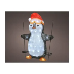 Pingouin lumineux 56cm - LUMINEO