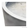 Pot conique en fibre gris clair - 41 cm - DESJARDINS
