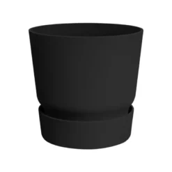 Pot greenville ø30-h28 noir - ELHO