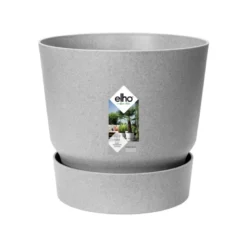 Pot rond greenville ø25 living ciment- ELHO