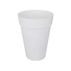 Pot rond loft urban ø35-h46 blanc - ELHO