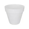 Pot rond loft urban roues ø40-h35 blanc - ELHO