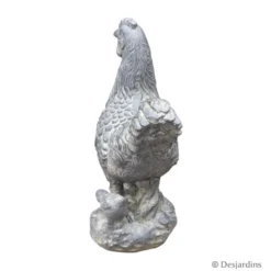 Poule en fibre à poser - DESJARDINS
