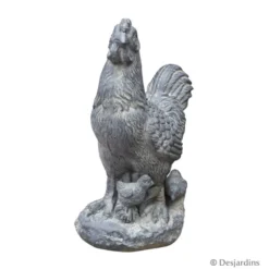 Poule en fibre à poser - DESJARDINS