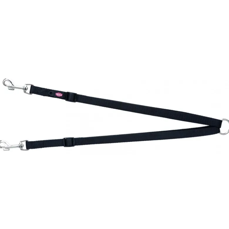 Premium accouple XS–M: 40–70cm/15mm noir - TRIXIE