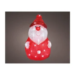 Père Noël lumineux 37cm - LUMINEO