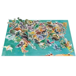 Puzzle éducatif- les dinosaures - 200 Pcs - JANOD