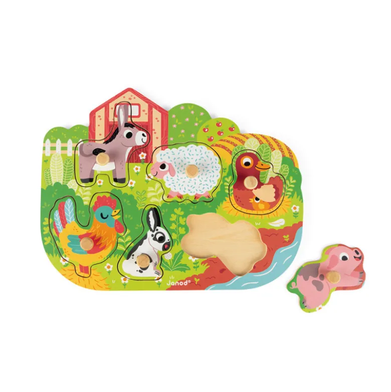 Puzzle Happy Farm- JANOD