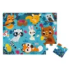 Puzzle tactile - les animaux de la forêt - 20 Pc - JANOD