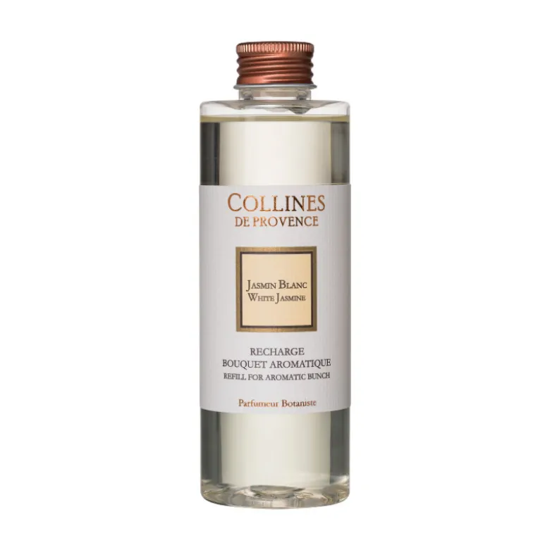 Rech. bouquet 200ml jasmin blanc - COLLINES DE PROVENCE