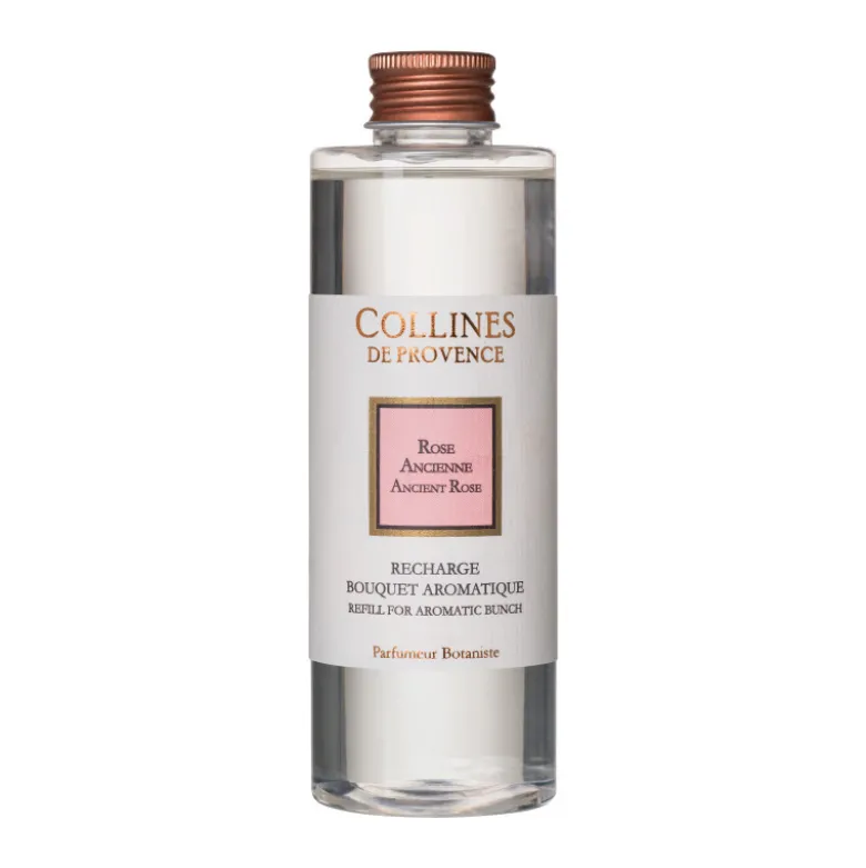 Rech. bouquet 200ml rose ancienne - COLLINES DE PROVENCE