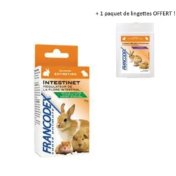 Régulateur de flore intestinal pour rongeurs - "Intestinet" -20g