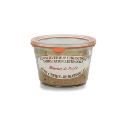 Rillette de poule - 250 g - CONSERVERIE ST CHRISTOPHE