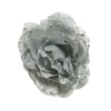 Rose paillettes à clips ø14x8.5 argent - EVERLANDS