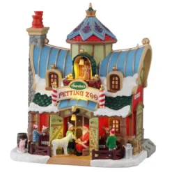 SANTA'S PETTING ZOO - LEMAX