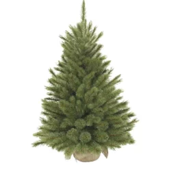 Sapin artificiel Forest frosted burlap vert 90 c - TRIUMPH TREE