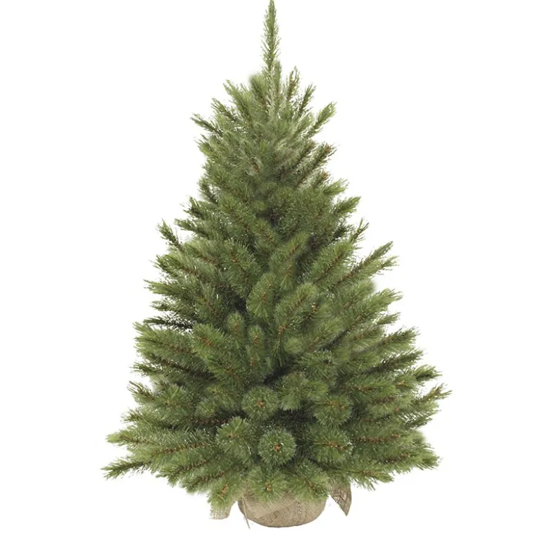 Sapin artificiel Forest frosted burlap vert 90 c - TRIUMPH TREE