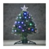 SAPIN FIBRE OPTIQUE VERT GENOVA MULTICOL. 45CM - LUCA LIGHTING